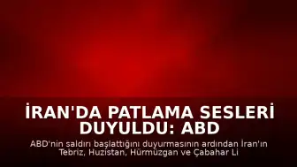 İran'da Patlama Sesleri Duyuldu: ABD Saldırı Duyurusunun Ardından Hareketlilik Artıyor