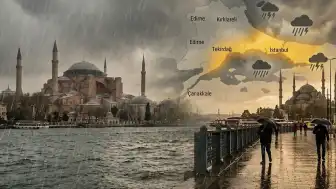 Meteoroloji Genel Müdürlüğü'nden 5 İl İçin Sarı Kodlu Uyarı: İstanbul ve Marmara'da Sağanak Bekleniyor