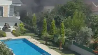 Silivri Gümüşyaka Mahallesi'nde Villada Yangın Çıktı