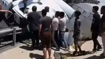 Şırnak Silopi'de Tankerin Devrilmesi Sonucu Bir Kişi Hayatını Kaybetti