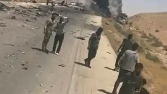 Suriye'de Yolcu Otobüslerinin Çarpıştığı Kazada 35 Kişi Yaşamını Yitirdi