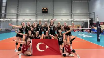 U18 Avrupa Şampiyonası'nda Milli Kadın Voleybol Takımı Finalde