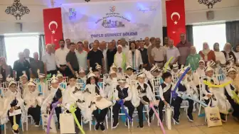 Ünye 35. Uluslararası Kültür, Sanat ve Turizm Festivali Kapsamında Toplu Sünnet Töreni Düzenlendi