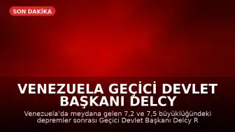 Venezuela Geçici Devlet Başkanı Delcy Rodriguez: "7 günlük Ulusal Yas ilan edilmesine karar vermiş bulunmaktayım"