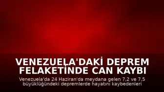 Venezuela'daki deprem felaketinde can kaybı 3 bin 889'a ulaştı