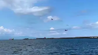 Zonguldak Ereğli Semalarında Savaş Helikopterlerinin Eğitim Uçuşu Gerçekleştirildi