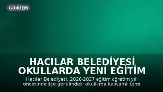Hacılar Belediyesi Okullarda Yeni Eğitim Öğretim Yılı Öncesi Kapsamlı Temizlik Gerçekleştirdi