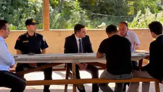 Kaymakam Kürkcü, Ayancık Köylerinde İncelemelerde Bulundu