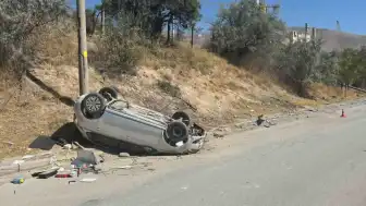 Niğde'de Takla Atan Otomobilin S.sü Yaralandı