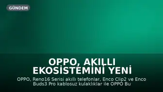 OPPO, Akıllı Ekosistemini Yeni Ürünlerle Genişletiyor