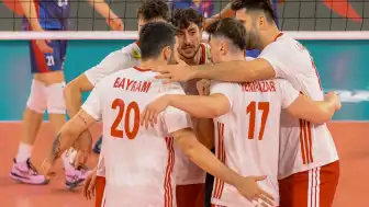 A Milli Erkek Voleybol Takımı, Fransa'ya 3-0 Mağlup Oldu