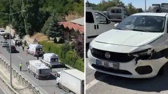Çorum'da Zincirleme Trafik Kazası: 5 Yaralı, Uzun Araç Kuyrukları Oluştu