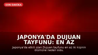 Japonya'da Dujuan Tayfunu: En Az İki Kişi Hayatını Kaybetti, Binlerce Konut Elektriksiz Kaldı