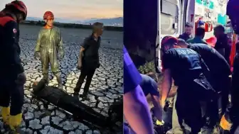 Kahramanmaraş'ta Bataklığa Saplanan Kişi Kurtarıldı