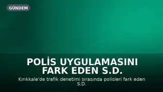 Polis Uygulamasını Fark Eden S.D. Yer Değiştirdi, Dron Kamerasına Yakalandı