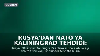 Rusya'dan NATO'ya Kaliningrad Tehdidi: Helikopter Hava Sahasını İhlal Etti