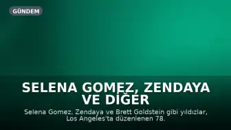 Selena Gomez, Zendaya ve Diğer Yıldızlar Emmy Kırmızı Halısını Aydınlattı