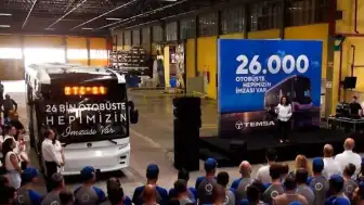 TEMSA, 26 Bininci Otobüsünü Üretti: Elektrikli Avenue Neo Fabrikadan Çıktı