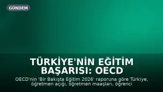 Türkiye'nin Eğitim Başarısı: OECD Ortalamasını Aştı