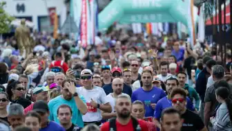 9. Uluslararası Bodrum Yarı Maratonu'nda 23 Ülkeden 2.500 Sporcu Yarıştı
