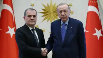 Cumhurbaşkanı Erdoğan, Azerbaycan Dışişleri Bakanı Bayramov'u Kabul Etti