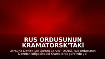 Rus Ordusunun Kramatorsk'taki Otobüs Saldırısında 30 Kişi Hayatını Kaybetti, 18 Yaralandı
