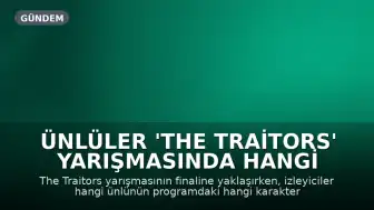 Ünlüler 'The Traitors' Yarışmasında Hangi Karakter Olurdu? Yeni Test Yayında