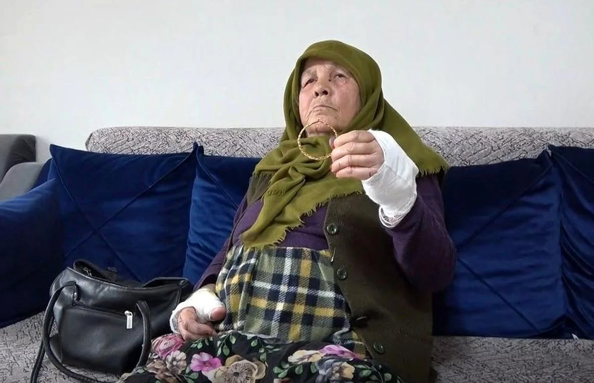 Kahramanmaraş'ta Yaşlı Kadının Bileziğini Gasp Eden Şüpheli Tutuklandı