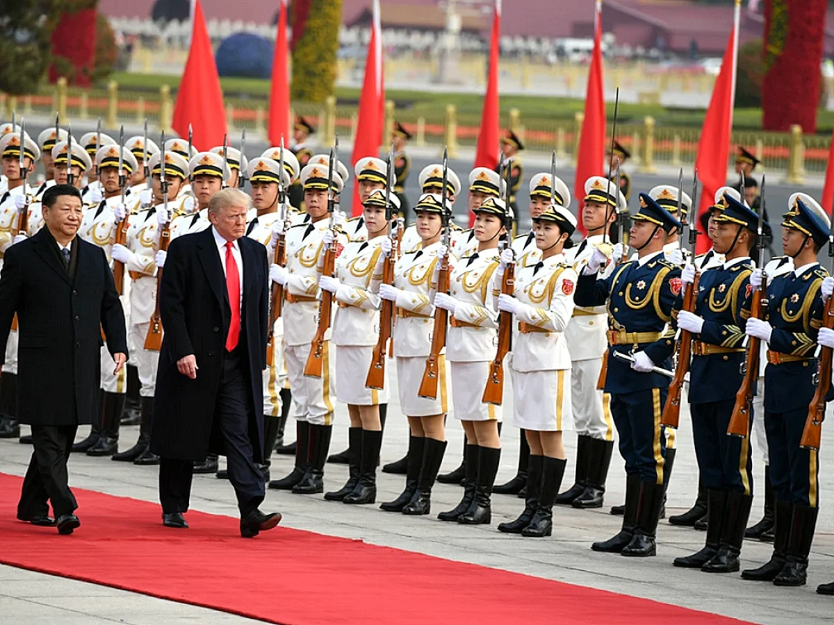 ABD Başkanı Donald Trump Pekin'e vardı: 'Atacağı her adımın saniyesini hesapladılar'