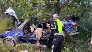 Karaman'da Düğün Konvoyunda Otomobil Takla Attı: 1 Ölü, 1 Yaralı