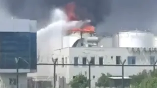 Mersin'deki Biyodizel Üretim Tesisinde Yangın