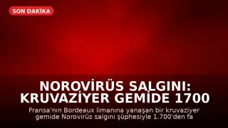 Norovirüs Salgını: Kruvaziyer Gemide 1700 Kişi Karantinada