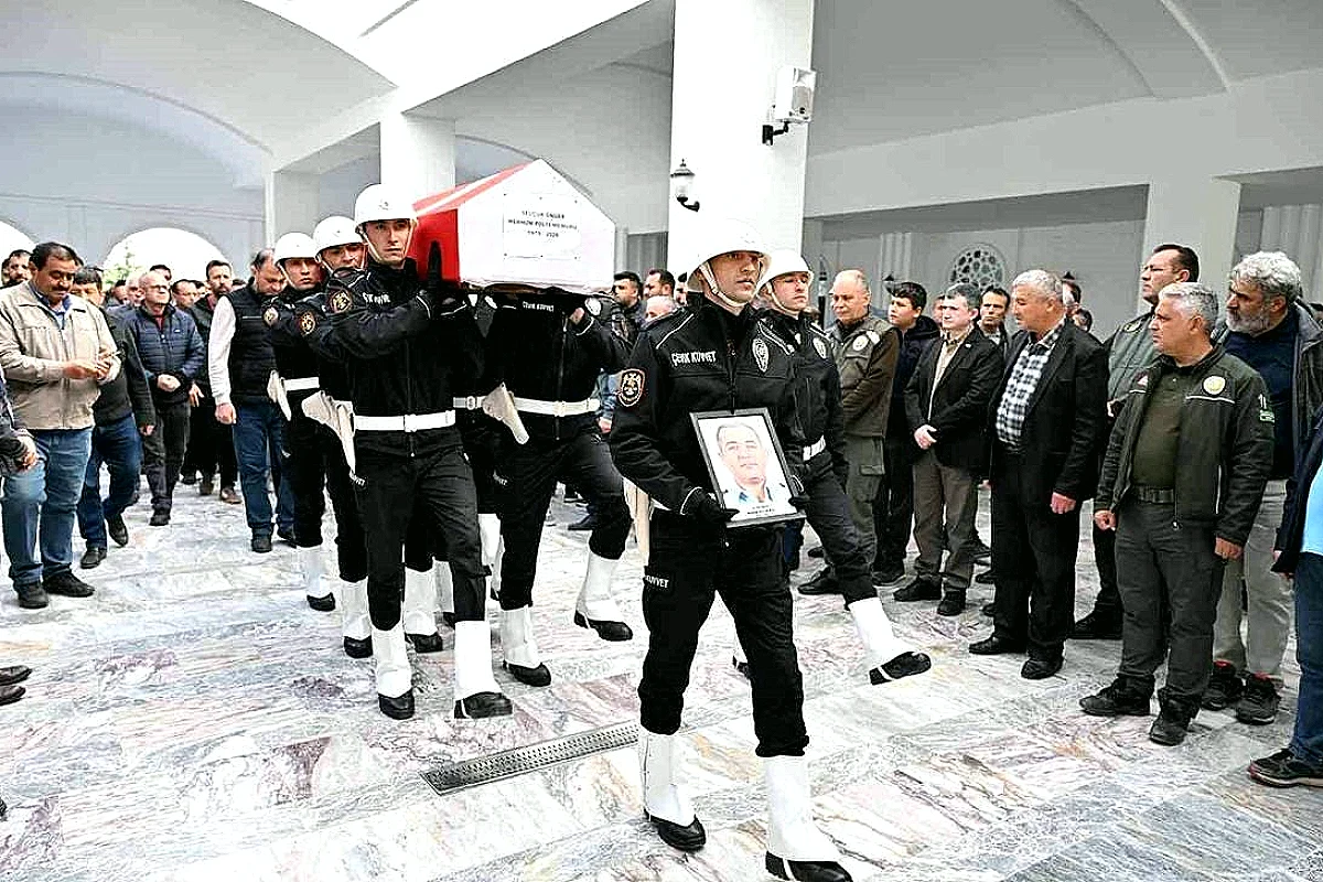 Vefat Eden Polis Memuru S.Ö. Son Yolculuğuna Uğurlandı